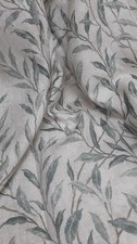 Sanderson Osier  Trailing Willow Leaf Fabric 2 Pieces Lge Remnants