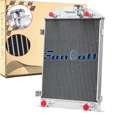 4 Row Aluminum Radiator For 1930 1931 Ford Model-a Series Flathead Engine V8 Usa