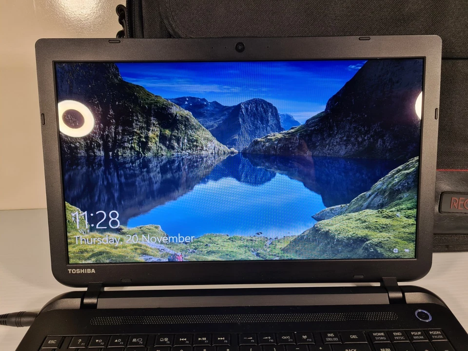 Toshiba Satellite Pro Laptop C50-B With Carry Bag *Read Description* - Image 2 of 4