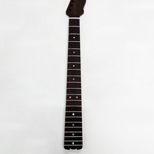 21-fret 25.5" scale length electric guitar neck, one-piece wenge