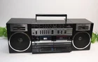⭐Fisher PH-W704 Vintage Stereo Boombox – Radio Works, Cassette Deck Non-Function