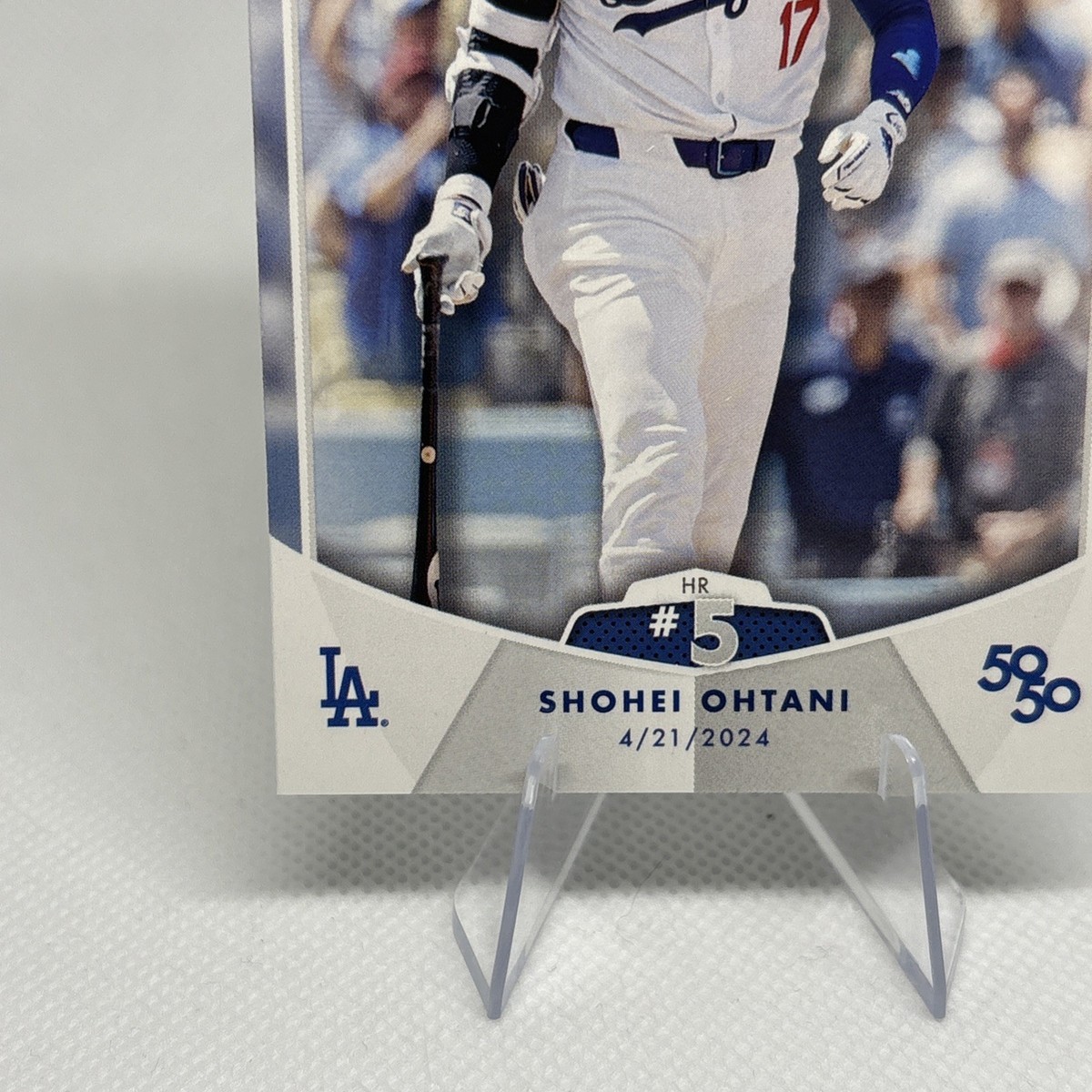 ?⚾ Shohei Ohtani 2024 Topps 50/50 HR #5 Dodgers 4/21/24 SP 