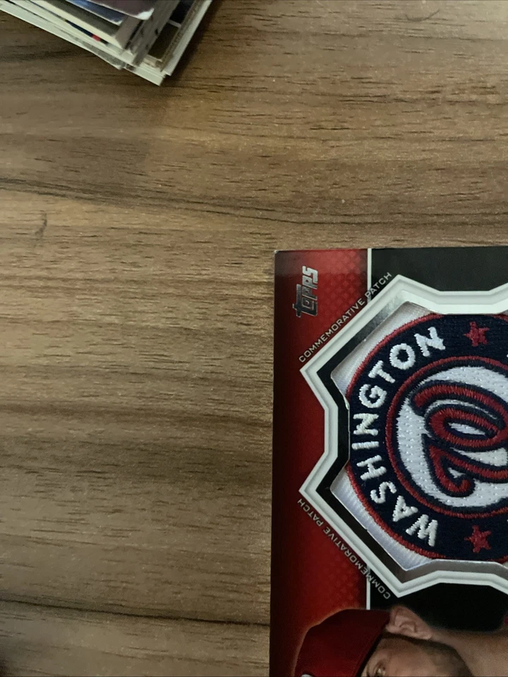 2013 Topps - Manufactured Commemorative Patch Bryce Harper #CP-15 - Image 3 of 4