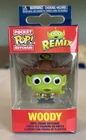 Funko Pocket Pop Keychain: Remix Pixar Alien Woody Vinyl Figure Disney Toy Story