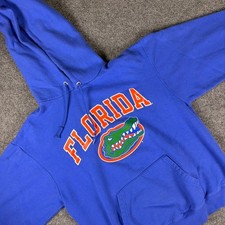 Champion Hoodie Florida Gators Mens Medium Blue NCAA Football
