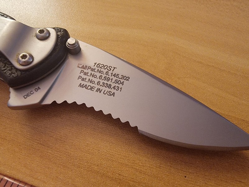 Kershaw 1620ST Scallion Assisted Folding Pocket Knife Black 