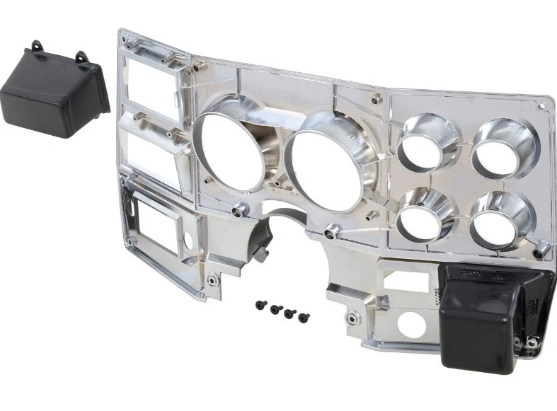 Conjunto de bisel de tablero de instrumentos OER para camionetas Chevy y GMC 1978-1980 sin aire acondicionado Foto 4 de 4