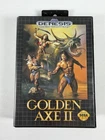 Vtg Golden Axe II 2 Sega Genesis Game And Case - Tested Works No Manual