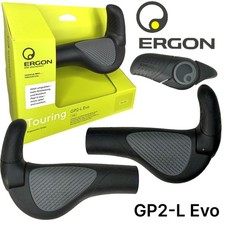Ergon GA2-L Large Bici MTB Ebike Ergo Maniglie Mini Cornetto Nero