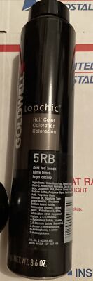 5RB Goldwell Topchic or Colorance Hair Color -Can-  8.6oz 5RB New N Sealed