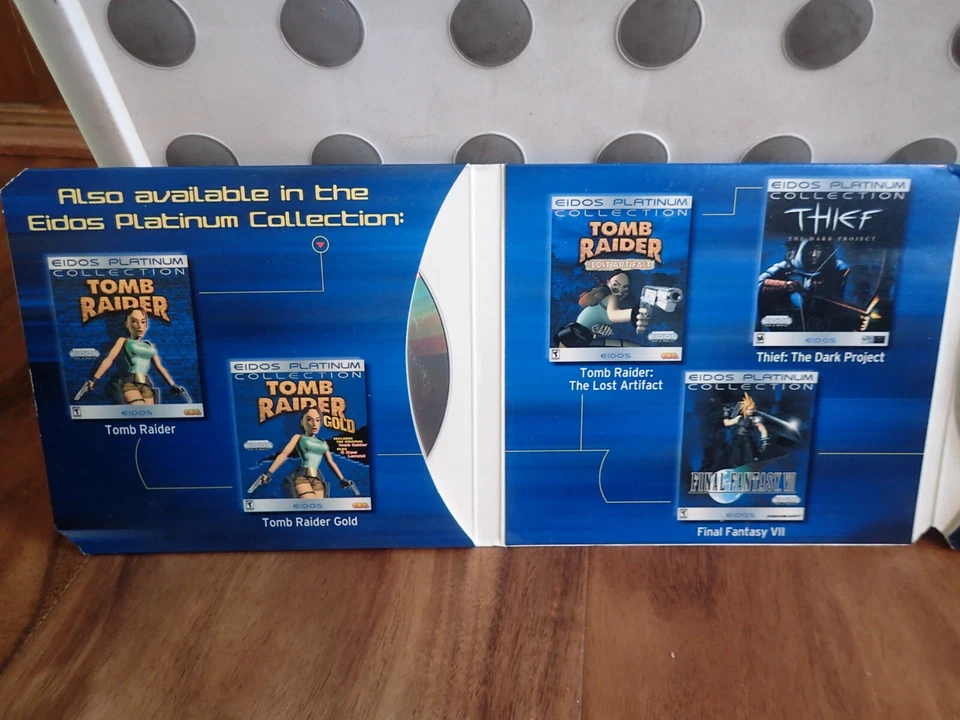 Eidos Platinum Collection (PC CD) Paper fold Tomb Raider the Lost Artifact, demo - Image 3 of 4