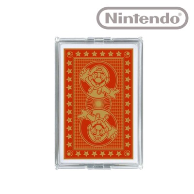 NINTENDO Authentic Super Mario Bros. Trump Playing Cards Standard