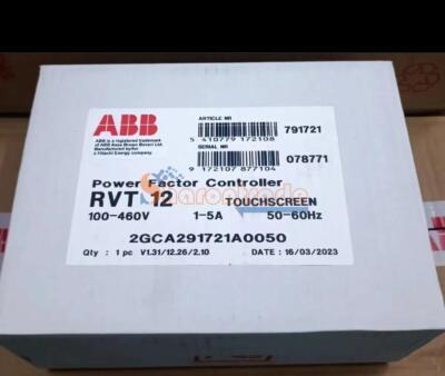 1PC Neu ABB RVT-12 Power Factor Controller Rvt 12