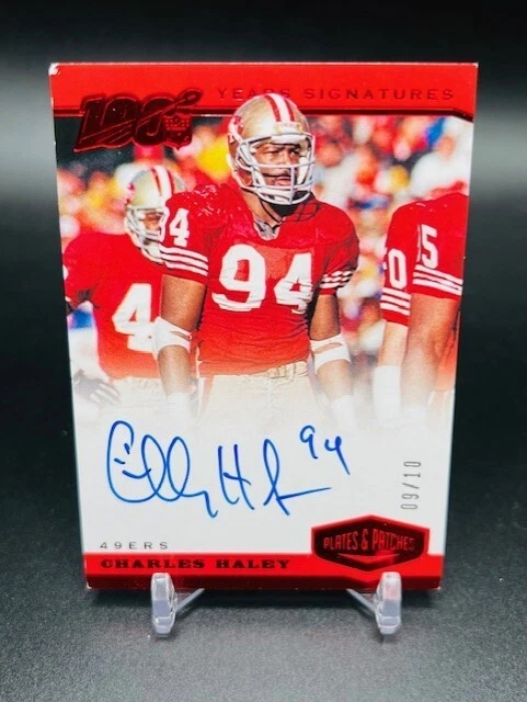 Charles Haley trading card