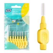 TePe Interdental Brushes Extra Soft  Cleaners - Yellow - 0.7 mm