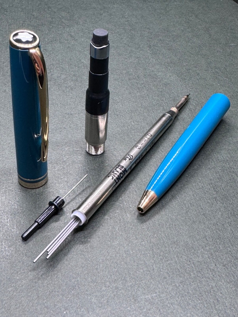 MONTBLANC GENERATION Turquoise GT 0.7mm Twist Click Vintage