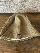 THE NORTH FACE Cap Hat Adult One Size Beanie Ribbed Ski Winter Green Unisex