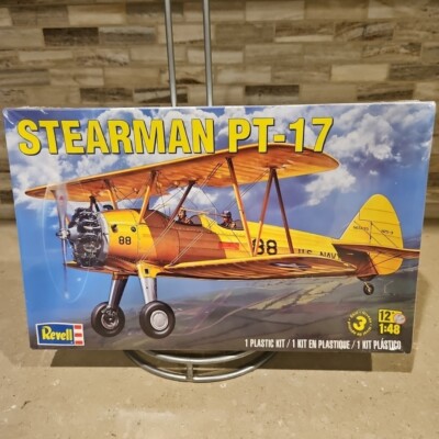 Revell Stearman PT-17 Plastic Model Airplane Kit 85-5254  SEALED