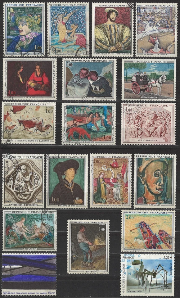 Frankreich, 1965-2010, gest., Kunst - Bild 1 von 1