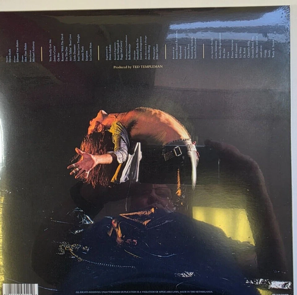 Van Halen – Van Halen LP Album vinyl record 2020 remastered 180gram reissue - Image 2 of 4