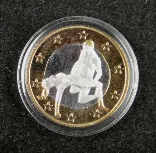 Medalla ""euro sexo" de coleccionista de 6 euros, #21 - Imagen 1 de 3
