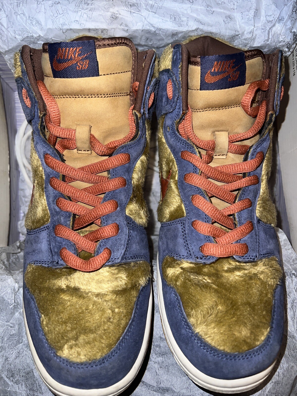 Size 10 - Nike Dunk High Premium SB Three Bears - Papa Bear