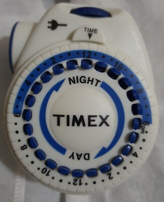 Timex Lamp Timer multiple setting 12 on/offs per day. New open package