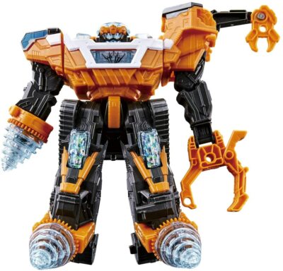 NEU Bandai Mashin Sentai Kiramager Robo Serie 03 DX Gigant Bohrer aus Japan