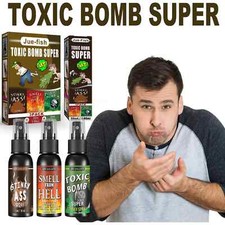 Set of 3 Stink Bomb Potent Fart Spray Hilarious Gag Gifts And Pranks For Adults