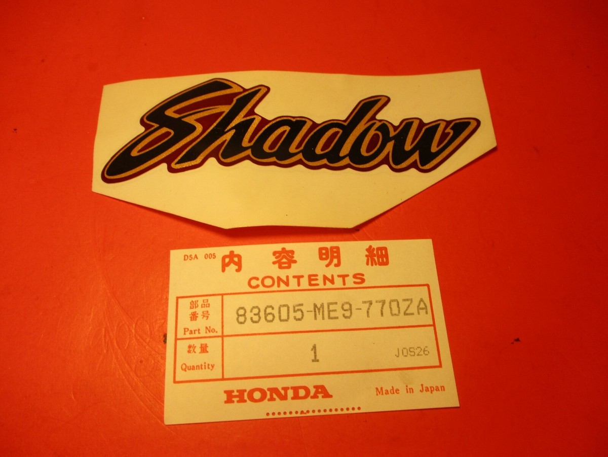 アン NOS NEW ORIGINAL OEM HONDA 1984 VT700C SHADOW MARK 83605-ME9