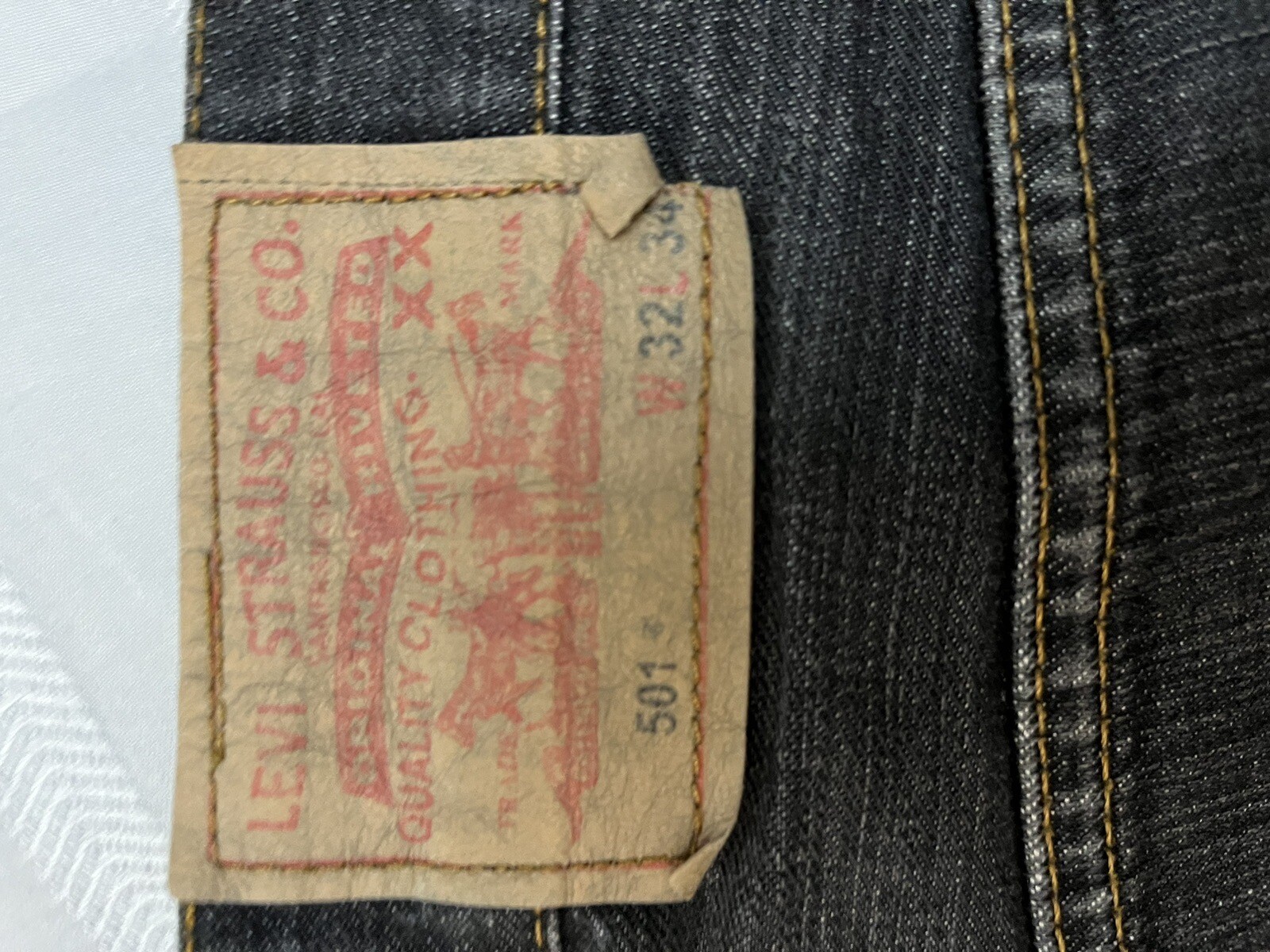 levis 501 mens jeans 32 X 34 eBay