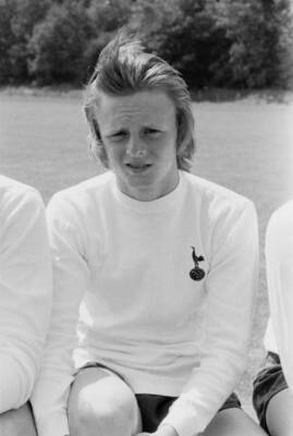 Neil McNab of Tottenham Hotspur FC London UK 1975 OLD PHOTO