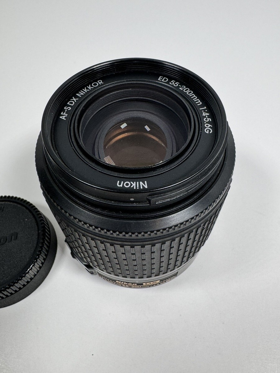 Nikon DX AF-S Nikkor 55-200MM 1:4-5.6G ED VR ZOOM LENS for