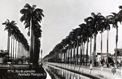 Ansichtskarte Rio de Janeiro Avenida Mangue - 00418
