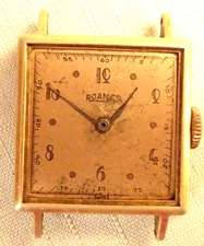 Roamer Wristwatch 15J Antique Men's Parts or Repair