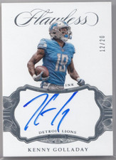 2017 Panini Flawless Autograph #150 Kenny Golladay RC 12/20