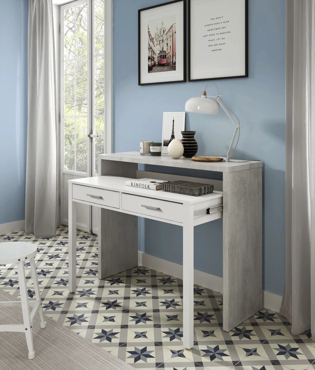 White hotsell desk clearance