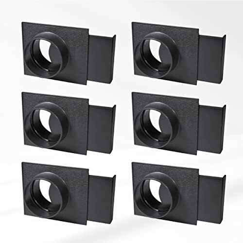 POWERTEC 70108 4 Inch Blast Gate for Dust Collector, Dust Collection Fittings