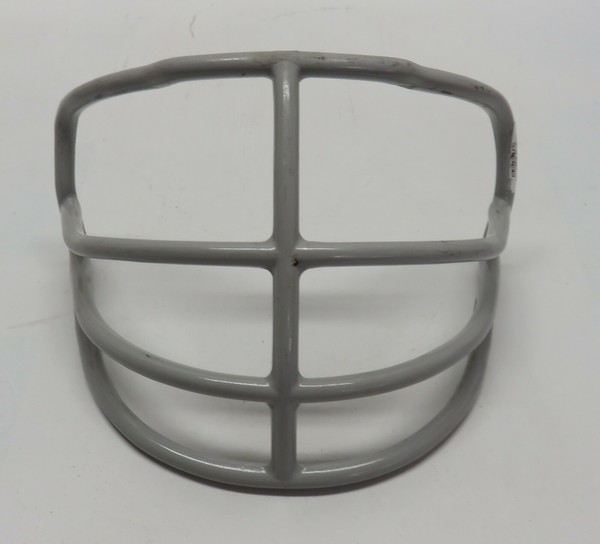 Vintage Youth Football Helmet Face Mask FaceGuard Gray Plastic Grill