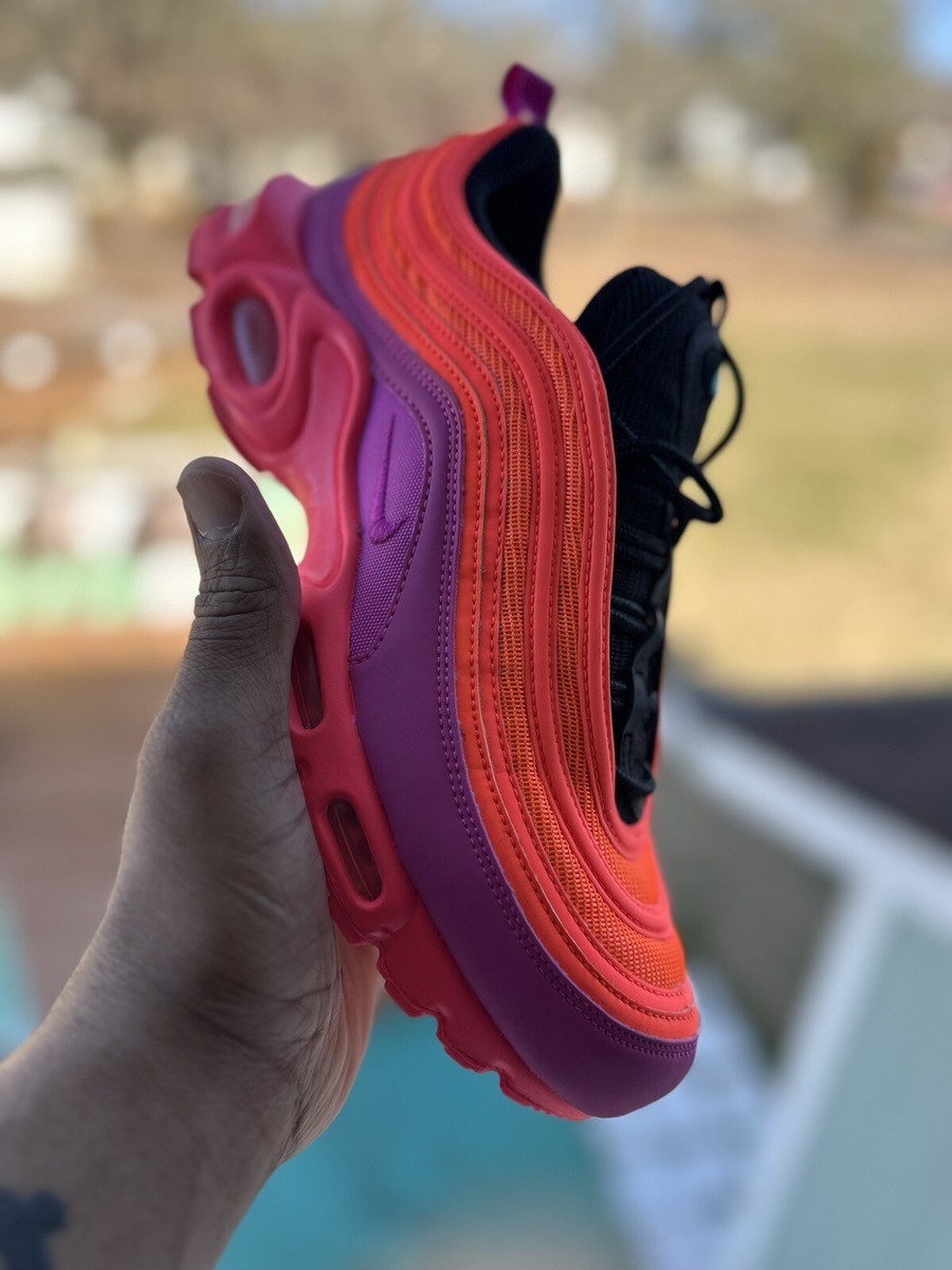 air max 97 bright mango siren red