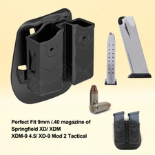 XD 9 XD40 Magazine Holster For Springfield XD XDM Hellcat XDS Mod 2 .Mag Pouch