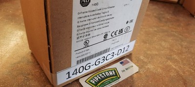 140G-G3C3-D12  125A  480V 3-Pole   A-B           New   **Kentucky Stock*