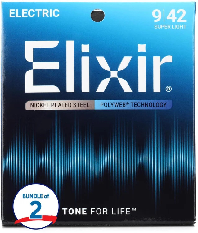 Elixir Strings 12000 Polyweb - 009-042 5090₽