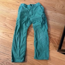 Oshkosh BGosh Vintage 1984 Retro GreenPants 4 Reg USA ELASTIC 100 Cotton
