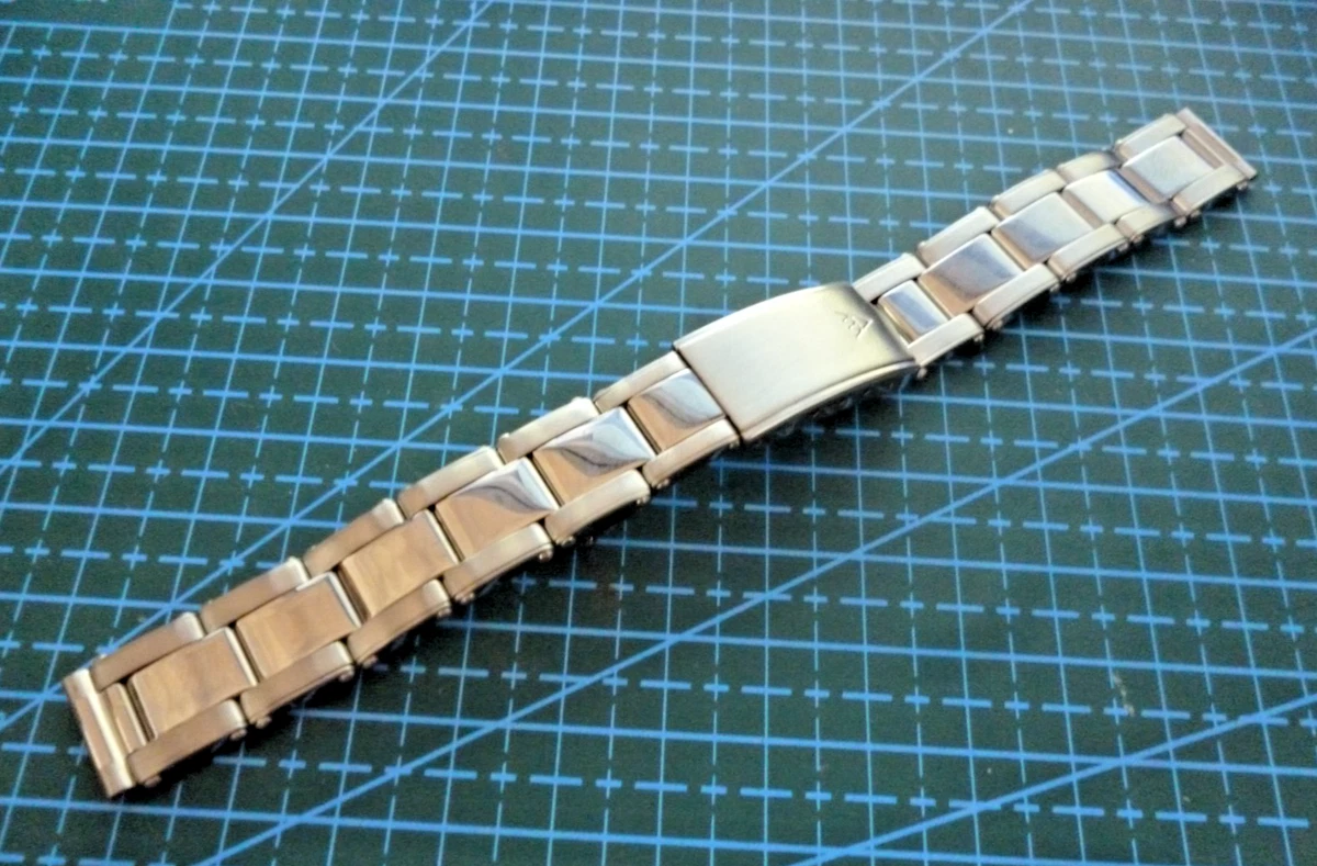 ROLEX PARTIE BRACELET C&I EXTENSIBLE RIVETS TYPE USA Pour SUBMARINER Gmt 5512 5513 1680 1675 6542 6536 6538