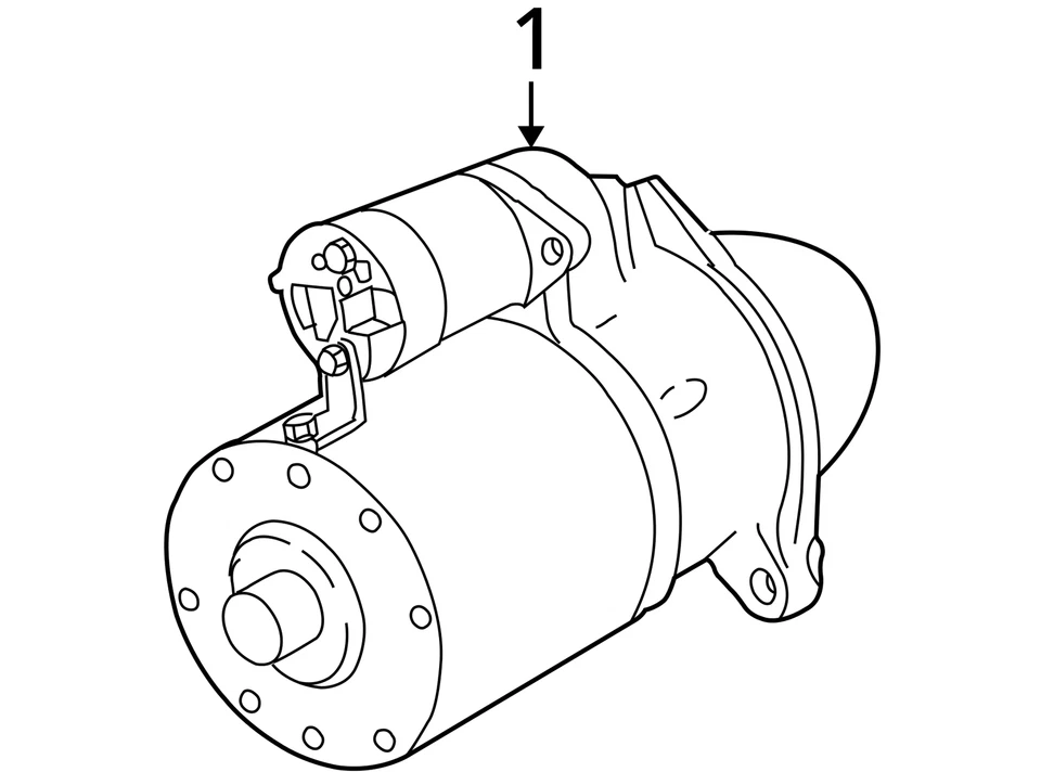 1998-2002 Pontiac Sunfire Car Starter Motor Solenoid Oem CK5C4 - Image 3 of 3