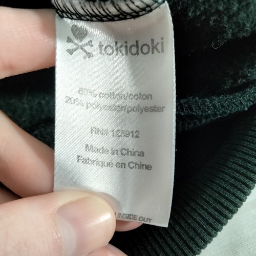 Tokidoki Hoodie XL Graphic Streetwear Scene Emo Y2K Kawaii Rare Moofia Unicorn - Picture 5 of 6