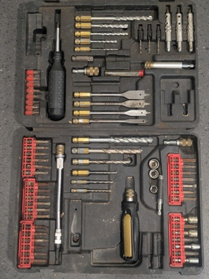 #ad Craftsman Speed Lok Drilling amp; Driving Bit Set Quick Connect Not Complete $38.00