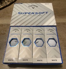 Callaway Supersoft Golf Balls White 1 Dozen With Logo Dorm Dudes