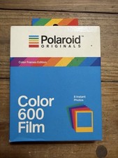 Polaroid Color 600 Film Color Frames Edition, NIB-RETRO RARE EXP 09/18